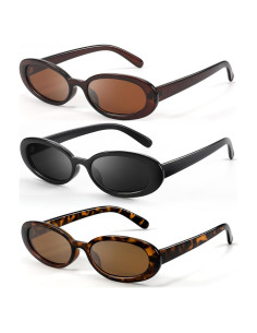 Gafas de sol retro ovaladas DANAMY UV400 unisex