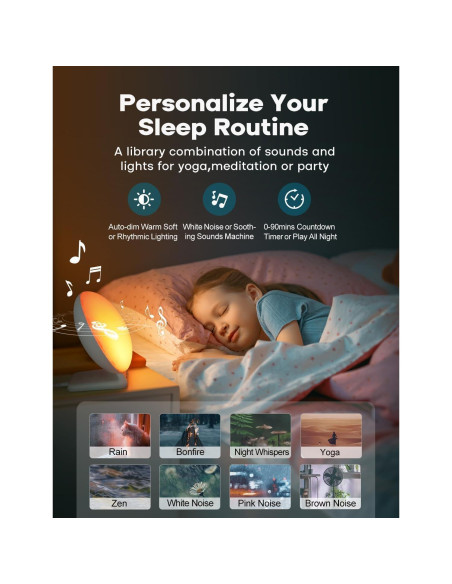 Reloj Despertador Inteligente Dekala con Carga Inalámbrica