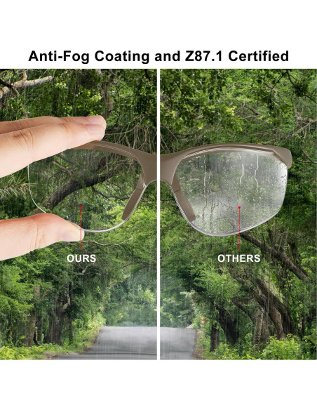 Gafas de Seguridad Xaegistac Anti-empañamiento UV400 Gafas de Seguridad Xaegistac Anti-empañamiento UV400