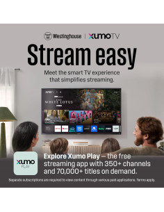 Televisor inteligente Westinghouse 40" FHD 1080p Xumo TV 2