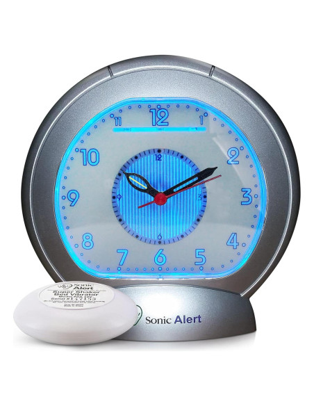 Reloj Despertador Sonic Alert Sonic Bomb 113dB con Vibrador