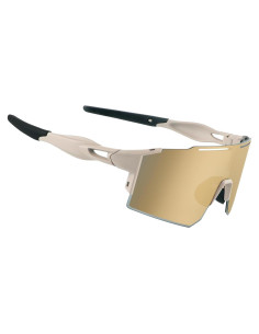 Gafas de Ciclismo OULAIQI Xq-550A Oro con Lentes Intercambiables