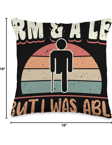 Almohada de Lanzamiento Prostética JM0 40x40 cm Multicolor