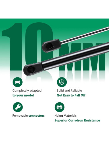 Amortiguadores de Capó Delantero HUOPO para Toyota Tacoma 2016-2023