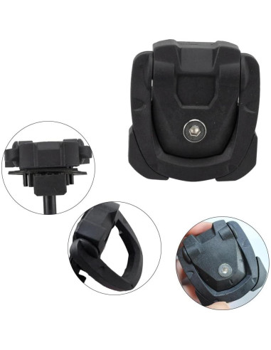 Ganchos de Sujeción Internos KACEPAR para Cama de Camioneta Negro