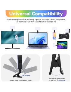 Luz de Conferencia LED Recargable LDGHO KDD001 para Video 2