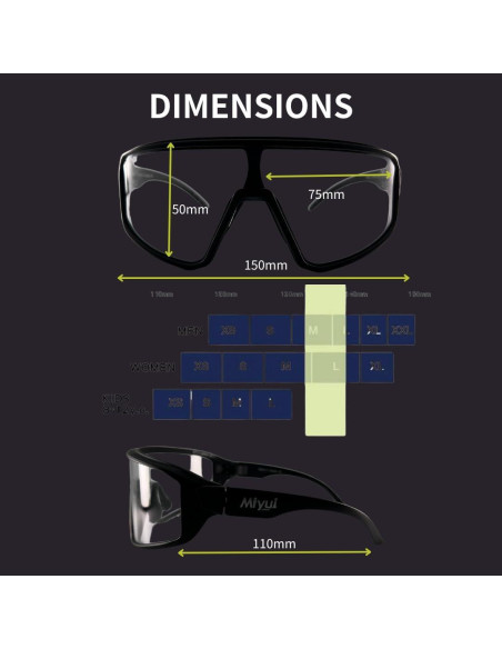 Gafas de Tiro Antivaho MIYUI JAPAN Balísticas Seguridad