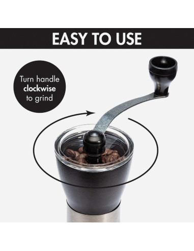 Molino de Café Manual Primula - Acero Inoxidable y Cerámica