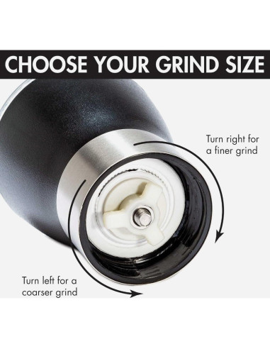 Molino de Café Manual Primula - Acero Inoxidable y Cerámica