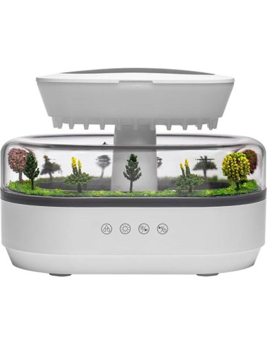 Difusor de Aceite Esencial hwnguJ 250ml con Ruido Blanco y LED