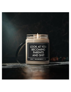 Velas Aromáticas de Cera de Soja 255g - Hechas a Mano - Regalo Baby Shower