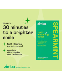 Tiras Blanqueadoras Zimba para Dientes Sensibles - 28 Tiras 2