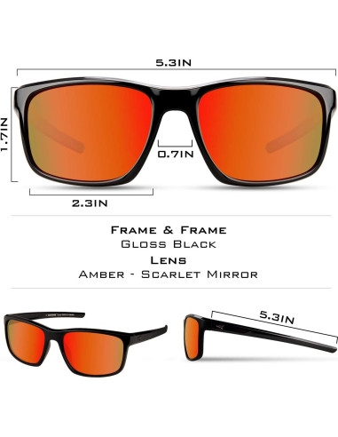 Gafas de sol polarizadas KastKing Toccoa unisex UV400