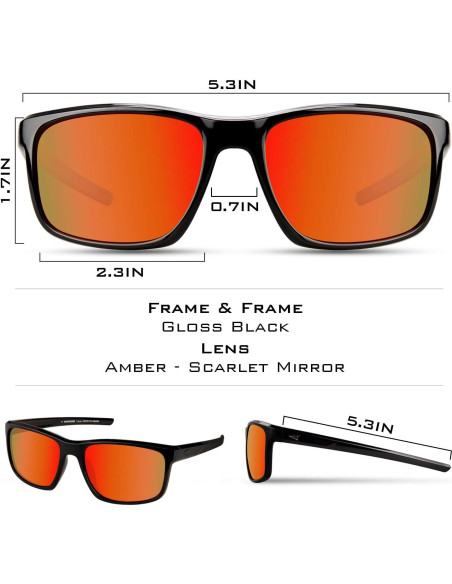 Gafas de sol polarizadas KastKing Toccoa unisex UV400