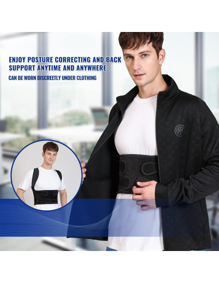 Corrector de Postura Fit Geno Ajustable para Espalda - Pequeño