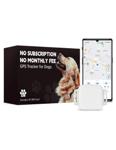 Rastreador GPS para Perros VITALGLOW X05, Sin Suscripción, Inalámbrico
