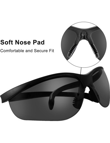 Gafas de Seguridad Xaegistac Anti-vaho UV400 con Estuche