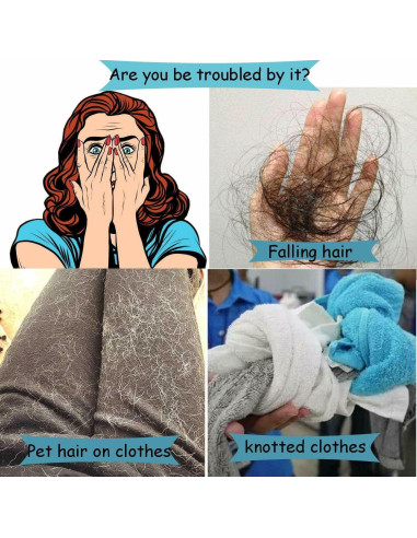 Bolas Quitapelos de Mascota Reutilizables KUJOBUY - Paquete de 10