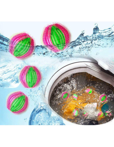 Bolas Quitapelos de Mascota Reutilizables KUJOBUY - Paquete de 10