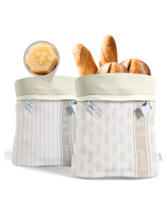 Bolsas de Cera de Abeja Reutilizables Nectar & Nest - XL