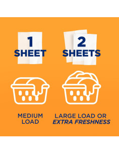 Hojas para Secadora Arm & Hammer Fresh Burst 80 Unidades 2