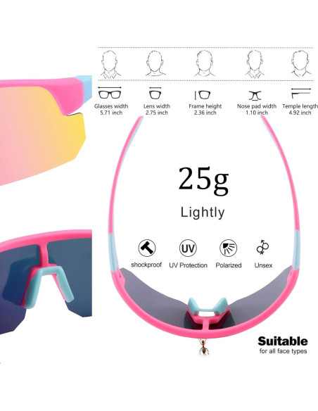 Gafas de sol polarizadas BangLong Jo578 UV400 unisex