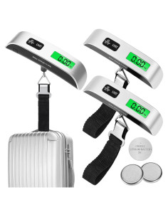 Báscula de Equipaje Digital Visen - 3 Unidades 50kg LCD