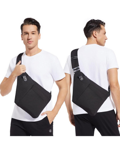 Bolsa de Hombro Cruzada Antirrobo VADOO Unisex 29.8x19.1cm