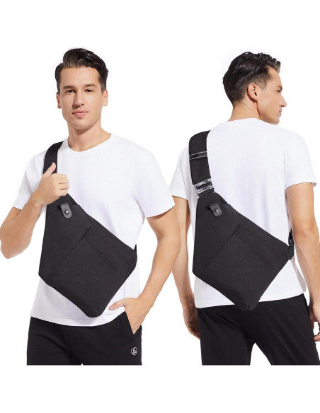 Bolsa de Hombro Cruzada Antirrobo VADOO Unisex 29.8x19.1cm