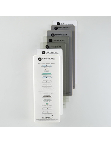 Máquina de Troquelado y Embossing Simon Hurley Platino Scout 8.90 cm