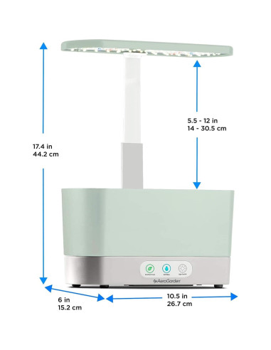 Sistema de Jardín Hidropónico AeroGarden Harvest 6 Plantas