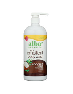 Gel de Baño y Ducha Emoliente Alba Botanica 0.95L Coco