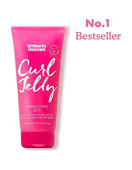 Gel de Rizo Umberto Giannini Jelly 200 ml - Anti-Frizz Vegano