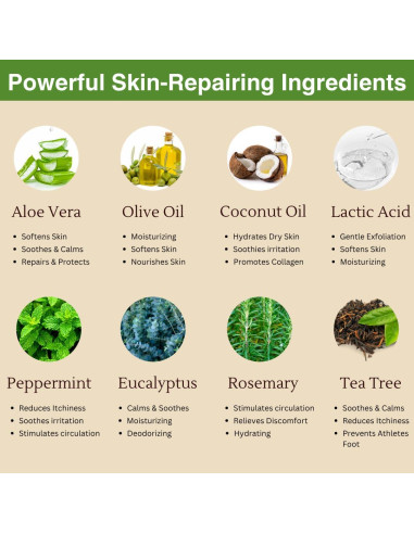 Crema hidratante para pies Natural Escapes 118 ml - Talones agrietados