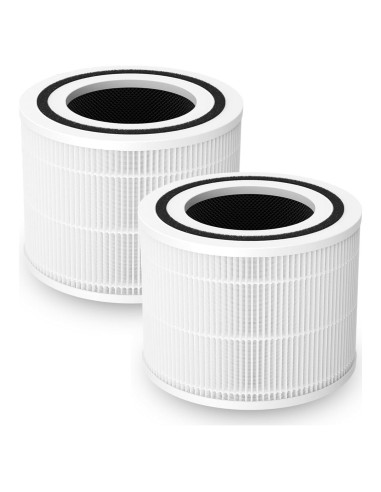 Filtro de Reemplazo 3-en-1 Filter-Monster para Levoit Core 300 - Paquete de 2