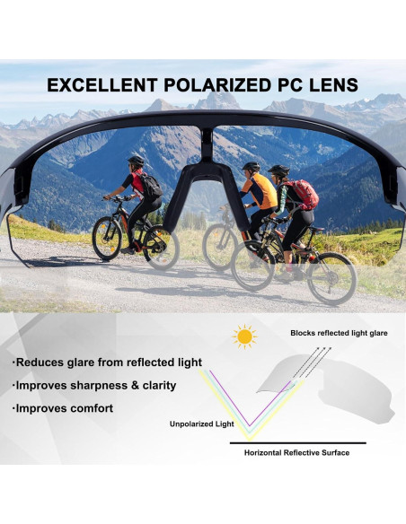 Gafas de sol polarizadas BangLong Jo578 UV400 unisex