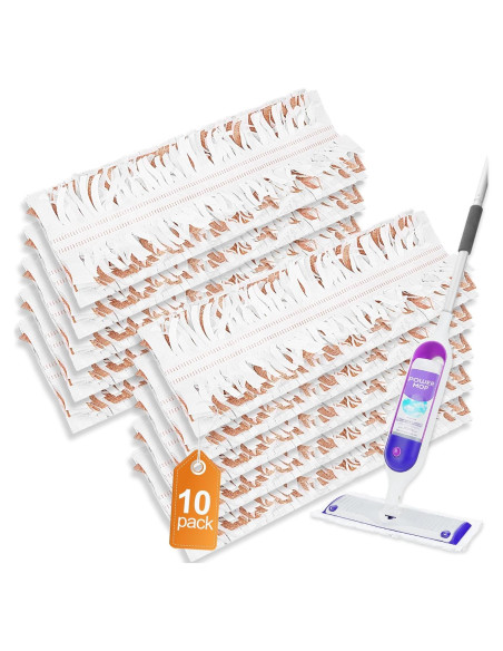 Paños de Mopa Eléctrica YagoDago 10 Unidades Compatibles Swiffer