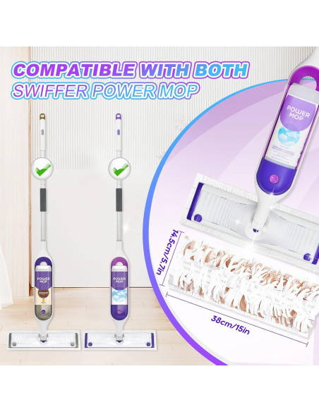 Paños de Mopa Eléctrica YagoDago 10 Unidades Compatibles Swiffer