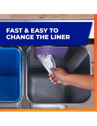 Bolsas de Basura Hefty Tamaño J 12 Galones 100 Unidades