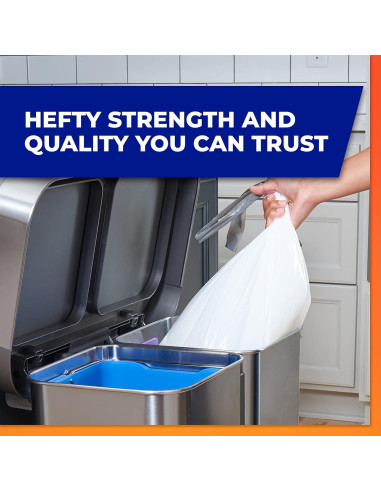 Bolsas de Basura Hefty Tamaño J 12 Galones 100 Unidades