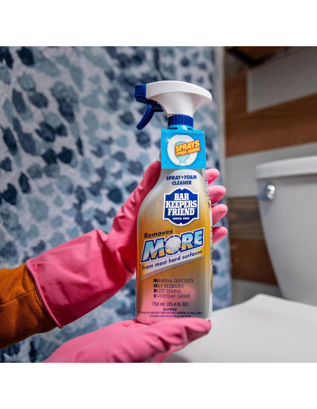 Limpiador Multiusos Bar Keepers Friend MORE Spray + Foam 2x750ml