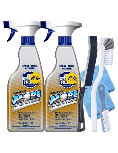 Pack de 2 Limpiadores en Spray Bar-Keeper's Friend 750 ml + Accesorios