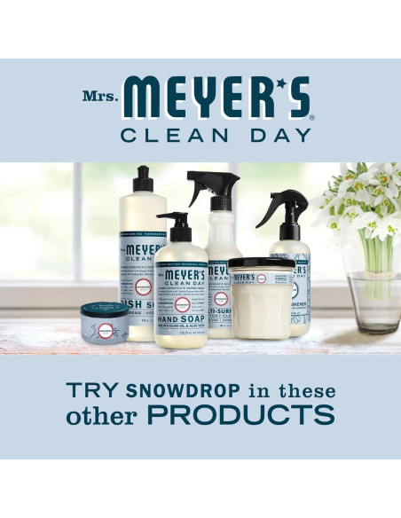 Jabón de Manos Líquido MRS. MEYER'S CLEAN DAY 975ml + 370ml