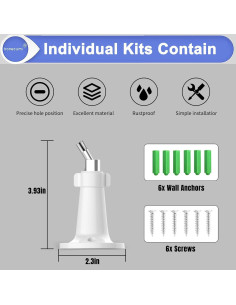 Soporte Arlocam honecumi 2-pack para cámaras Arlo ajustable 2