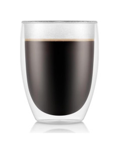Vasos Bodum Pavina Doble Pared 340ml Set de 6 Aislados