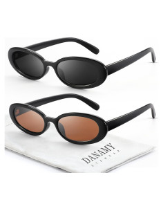 Gafas de sol retro ovaladas DANAMY con protección UV400