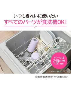 Botella de Agua Zojirushi Acero Inoxidable 250 ml Púrpura 2