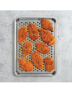 Juego de Bandeja y Rejilla de Horno Nordic Ware Media Hoja 2