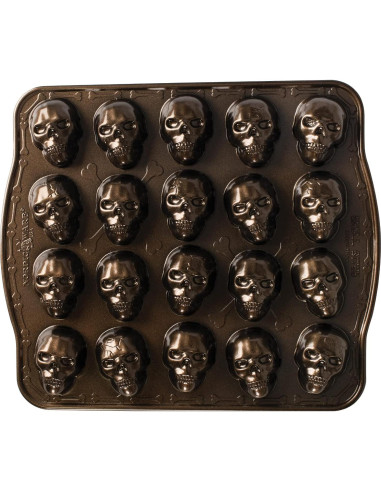 Mordedor de Calavera Nordic Ware - Bandeja de Horno 2.5 tazas