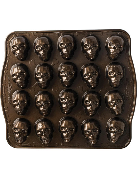 Mordedor de Calavera Nordic Ware - Bandeja de Horno 2.5 tazas